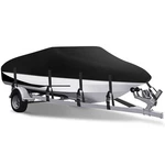 Neverland Trailerable Boat Cover Waterproof Heavy Duty V-hull Runabout 20-22FT. Fixed Price $49.99.
