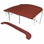 Larson Boat Bimini Top 109239006 288 Red Tweed - 96 Inch. Fixed Price $502.80.
