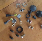 Yamaha YFM400 Kodiak 4WD 1993-1999 Misc. Wire Harness Bushing Relay Seal End Cap. Fixed Price $19.99.
