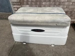 2001 Chaparral 245 Ssi Rear Of The Boat Engine Bay Cover Lid Panel With Cushion. Fixed Price $200.00.