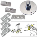 Tecnoseal E1 2" Pencil Zinc With Brass Cap: Mercury Verado 6 Anode Kit. Fixed Price $57.10.
