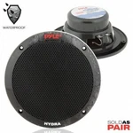 Pyle PLMR605B Dual 6.5'' Waterproof Marine Speakers, 2-WAY Full Range Stereo New. Fixed Price $42.99.