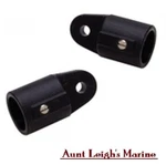 2-PK Seachoice Bimini Canopy Top Black External Eye End Caps 7/8" Round Tubing. Fixed Price $12.85.