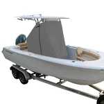 Oceansouth Center Console T-top Cover Gray Size Extra Large. Fixed Price $156.17.
