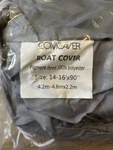 Boat Cover Comcaver 14 -16 X90 Grey 600D Waterproof. Fixed Price $39.95.