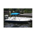 Carver A5463UB-04 3-BOW Round Tube Sunbrella Bimini Top Pacific Blue New. Fixed Price $379.57.