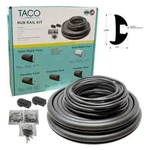 Taco Flexible Rub Rail Kit 1-7/8 1-1/8 50' V11-2423BBK50-2. Fixed Price $542.95.