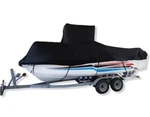 Labwork 420D Classic Accessories Dryguard Heavy Duty Boat Cover Size 16-18.5. Fixed Price $142.55.