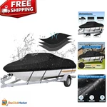 Versatile Waterproof Boat Cover 20'-23' With Easy Installation Features. Fixed Price $117.59.
