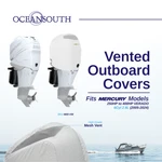 Oceansouth Running Vented Cover For Mercury 200-400HP Verado 6CYL 2.6L White. Fixed Price $191.84.
