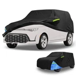 Car Cover All Weather With Left Zippers For Kia Soul 210D Black Blue. Fixed Price $46.68.
