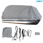Lablt Waterproof 21-24FT Boat Cover Trailerable Pontoon Dust Resistant Grey. Fixed Price $34.06.