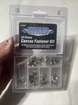 Shoreline Marine 47 Piece Canvas Fastener Kit. Fixed Price $15.00.