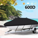 Waterproof Uv Resistant Marine Grade 600D Trailerable Boat Cover For V-hull Bass. Fixed Price $56.99.