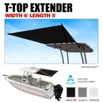 Oceansouth T-top Extender Black / Shaded Area Up 5' Width 6' Length. Fixed Price $200.42.