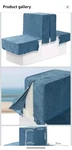 Hudson Comfort Back To Boat Seat Cover. Fixed Price $9.49.