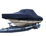 Triton 2486 Walkaround Fishing T-top Hard-top Boat Storage Cover. Fixed Price $417.95.