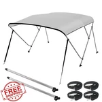 Seamander Bimini Boat Top Bow 8FT 54-60IN Wide Canopy Hardware. Fixed Price $209.99.