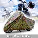 Xxxl 190T Rain Dust Motorcycle Cover Camouflage Outdoor Waterproof Uv Protector. Fixed Price $33.24.
