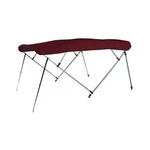 Carver A(8SQ)4893UB-08 4-BOW Square Tube Pontoon Boat Bimini Top Burgundy New. Fixed Price $484.88.