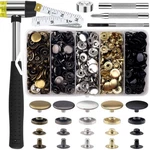 507PCS Fasteners Kit, 15MM Leather Sewing Snaps, 304.... Fixed Price $27.38.