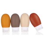 Leak Proof Silicone Travel BOTTLES4 Pack 2OZ Liquid Squeezable Refillable Brown. Fixed Price $11.87.