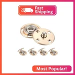 Uxcell 5PCS Snap Buttons, Metal Invisible Buckle Fasteners Press Studs. Fixed Price $8.57.