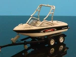 Mastercraft X-star Wakeboard/ski Boat W/tandem Trailer 1/64 Scale Limited Edit Z. Fixed Price $57.99.