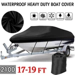 17-19FT Heavy Duty Boat Cover Waterproof Rain Uv V-hull Fishing Ski Trailerable. Fixed Price $49.49.