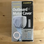 Stearns Hurricane Marine Canvas Outboard Motor Cover 115-225 Hp Boat Engine Gray. Fixed Price $15.00.