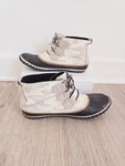 Sorel About Camo Waterproof Duck Boots 9 Sea Salt White Gray Ankle Canvas. Fixed Price $65.00.