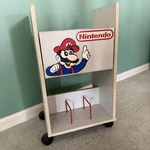 Vintage Nintendo Super Mario Brothers Rolling Console Storage Cart 1989 Nes !!!!. Fixed Price $349.00.