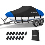 20-22FT Trailerable Waterproof Boat Storage Cover Heavy Duty Fit V-hull Runabout. Fixed Price $59.99.