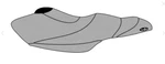 Custom Yamaha 2009-2011 Fzr Seat Cover Blacktip All Gray Year Warranty. Fixed Price $184.95.