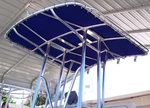 Custom Made T-top Replacement Cover, Sunbrella Canvas Canopy Covers For Boat. Fixed Price $300.00.