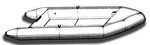 7.6OZ Boat Cover Zodiac Fh 10.2 1994. Fixed Price $296.71.