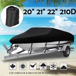 Neverland Boat Uv Dust Wind Waterproof V-hull Runabout Covers 210D 20-22FT. Fixed Price $55.99.