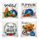 Fall Decoration Pumpkin Thankful Waterproof Throw Pillow Covers 18 X. Fixed Price $32.49.