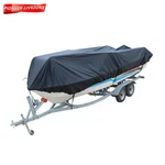 Trailerable Black 17-19FT Boat Cover Fishing V-hull Runabout Waterproof Unused. Fixed Price $29.35.