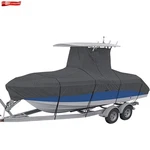 Grey For Center Console Boats With T-top Roofs 20-24FT Cover. Fixed Price $77.94.