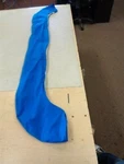 Bimini Boot Blue With White Zipper 67" X 8" Marine Boat. Fixed Price $23.97.