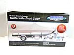Shoreline Marine Trailerable Polyester Boat Cover Size 14/16 Ft New Box Nib. Fixed Price $44.95.