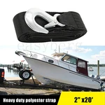 Deluxe Boat Trailer Replacement Winch Strap 2"X20' Safety Snap Hook 10000LBS Max. Fixed Price $17.88.