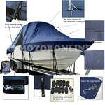 Carolina Skiff 218 Dlv Center Console Fishing T-top Hard-top Boat Storage Cover. Fixed Price $379.95.