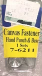 New Marpac Canvas Fastener Punch Base, #7-6211. Fixed Price $21.99.