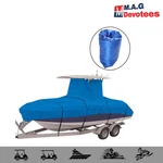 Cover 20-22FT 22-24FT 420D For Center Console Boats With T-top Roofs Blue. Fixed Price $68.88.