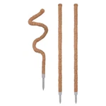50 In. H Brown Tall Aluminum Monstera Plant Support, Coco Coir Pole Moss. Fixed Price $85.76.