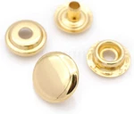 Fasteners Color Plated Solid Brass Snaps Heavy Duty Press Stud Poppers Ring. Fixed Price $27.73.