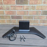 Tv Stand Sharp Aquos LC-32D40U Black Television Parts Mounts Bolts Power Cable. Fixed Price $48.00.