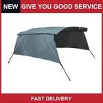 Universal Bimini Top Canvas Cover With Detachable Side Storage Gray Pack Of 1. Fixed Price $90.29.